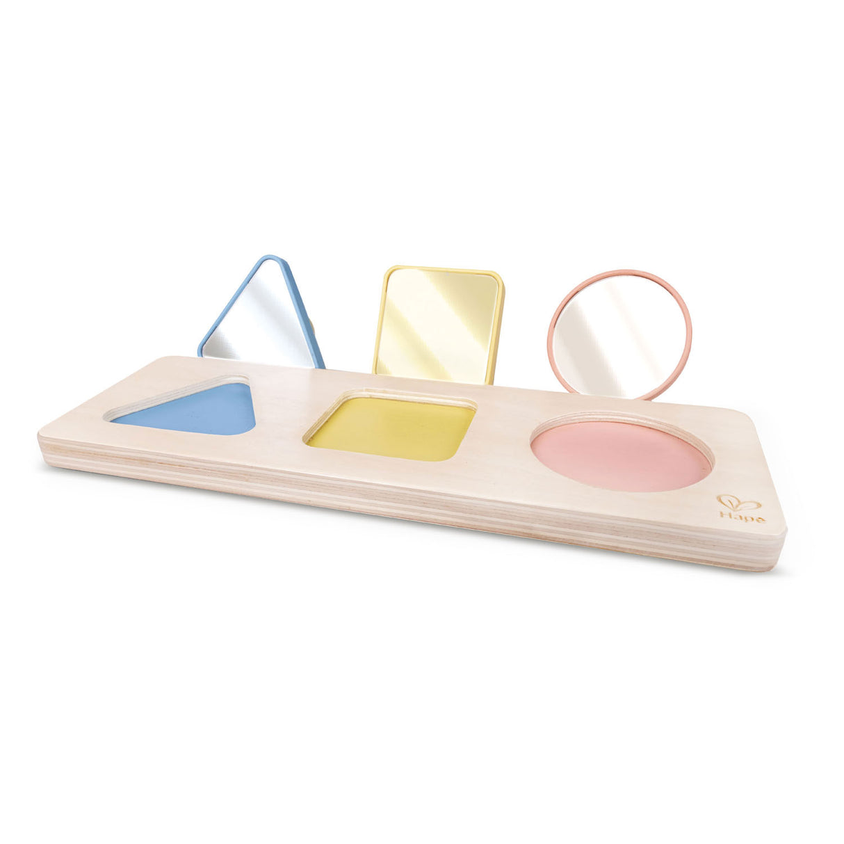 Hape Montessori Spiegel Form Puzzle Holz