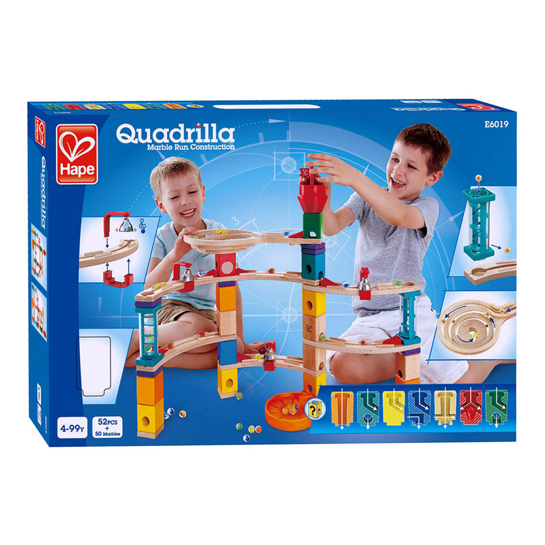 Hape quadrilla slot flugt knikkerbaan