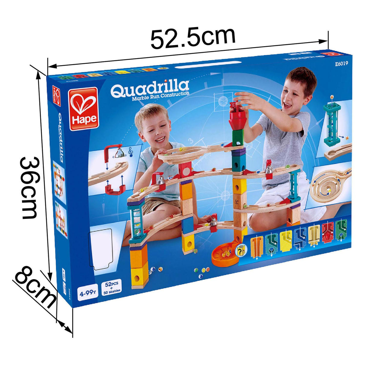 Hape quadrilla slot flugt knikkerbaan