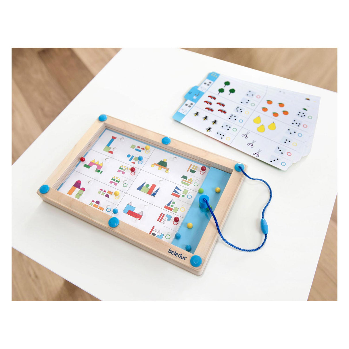 Gioco magnetico in legno di Beleeduc Logiplay