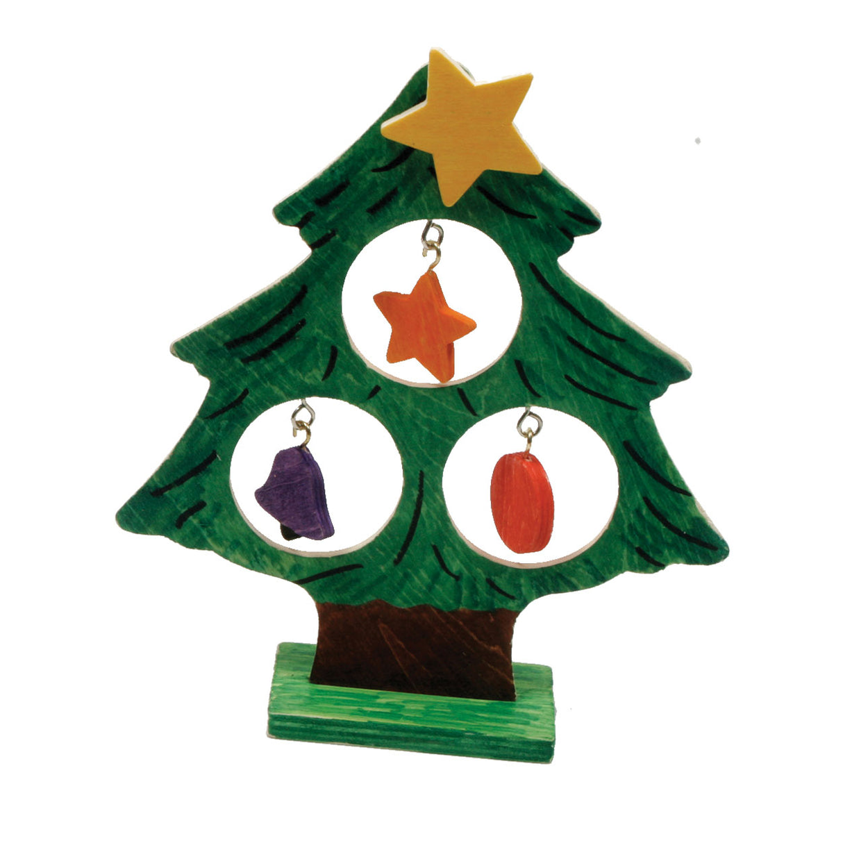 Beleduc Farbe deinen eigenen Weihnachtsbaum mit Weihnachtsbällen