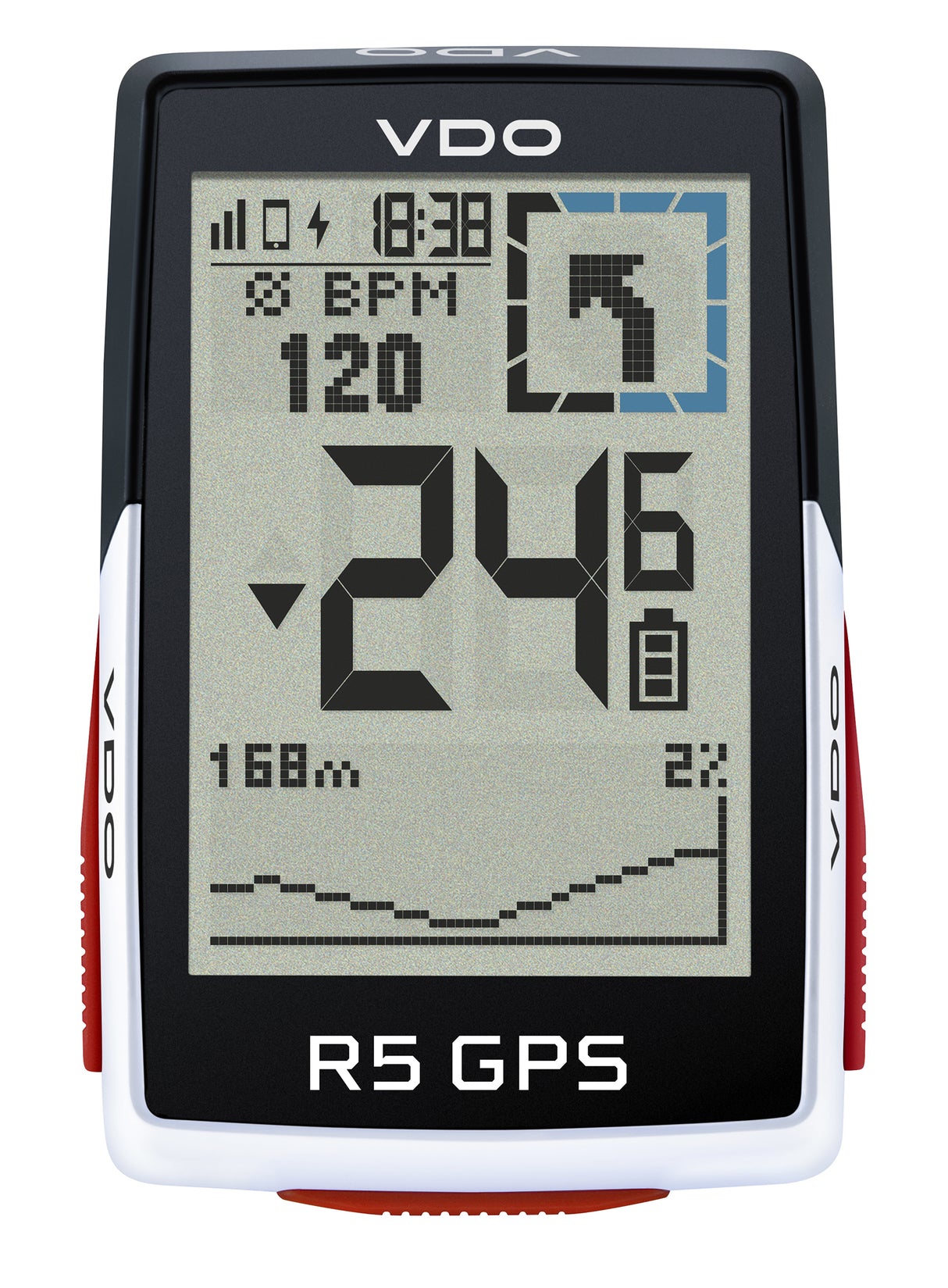 VDO Rower Computer R5 GPS Ustaw prędkość CAD