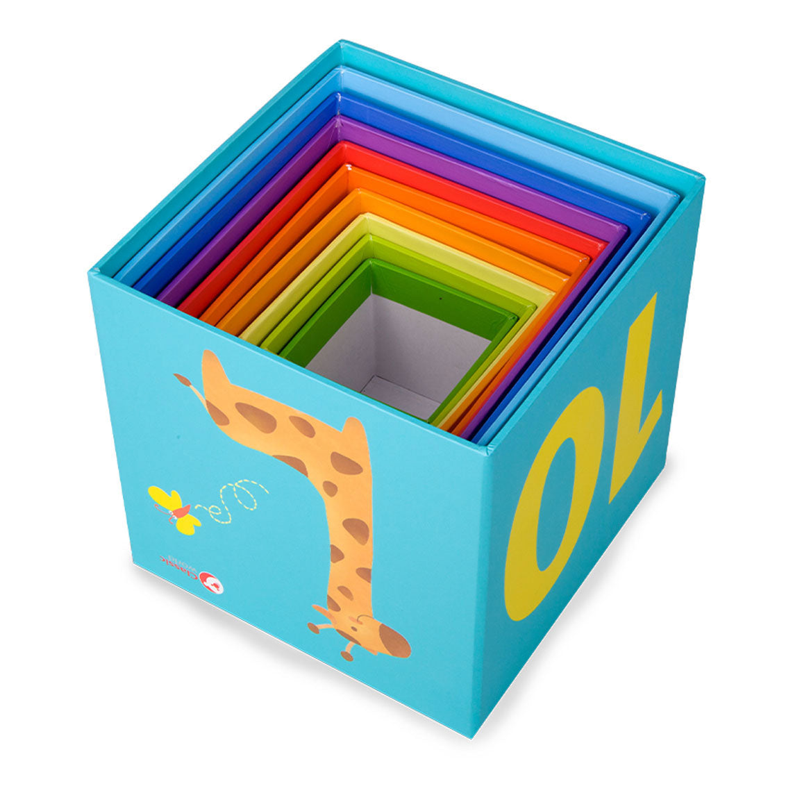 Classic World World Stacking blocks figures and animals, 10dlg.
