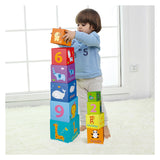 Classic World World Stacking blocks figures and animals, 10dlg.