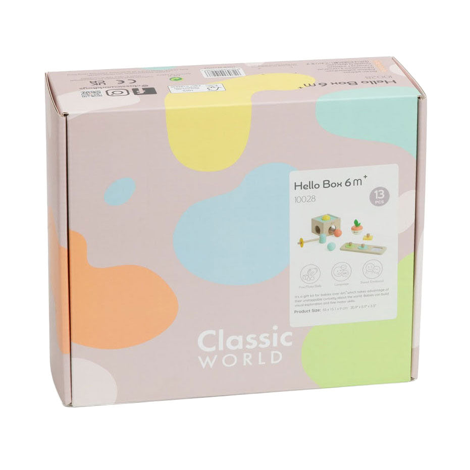 Classic World Puppelchen Hallo Toy Box 6-12 Méint