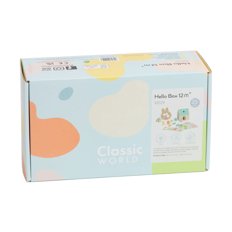 Classic World Puppelchen Hallo Toy Box 12-18 Méint