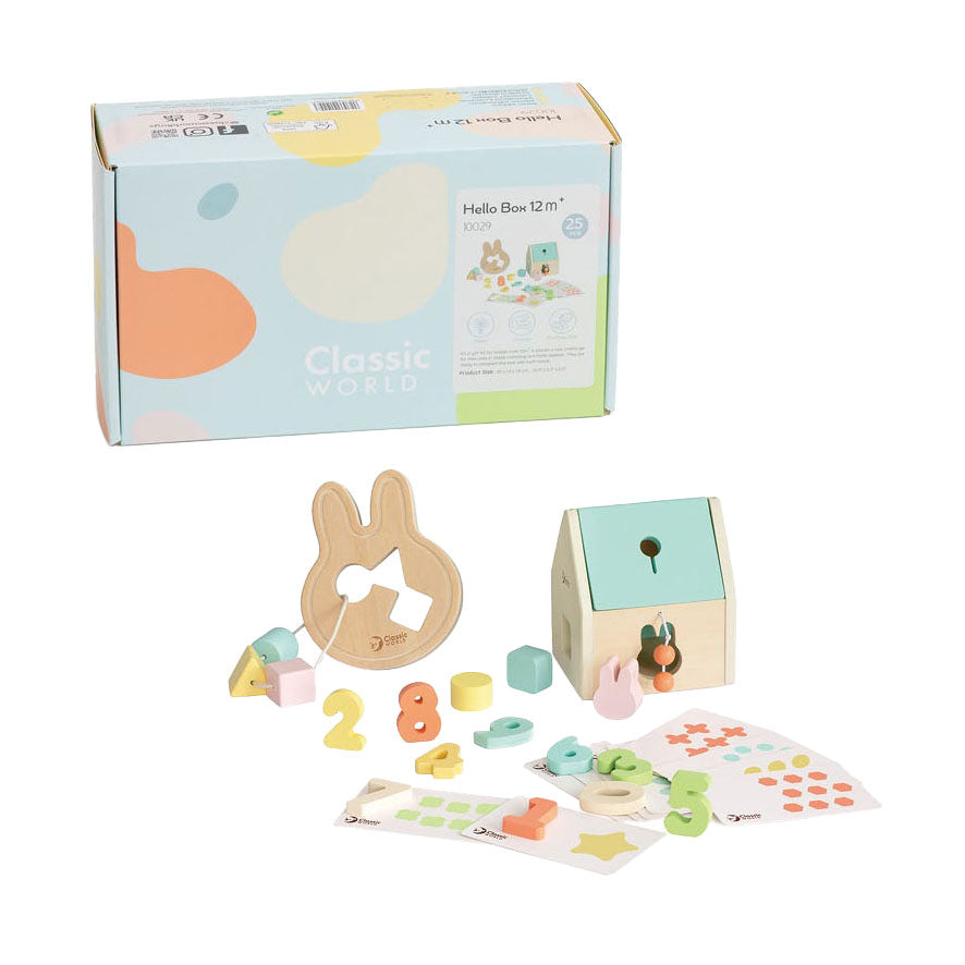 Classic World Puppelchen Hallo Toy Box 12-18 Méint