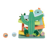 Ballenbaan Dinosaurus en bois classique, 4dlg.