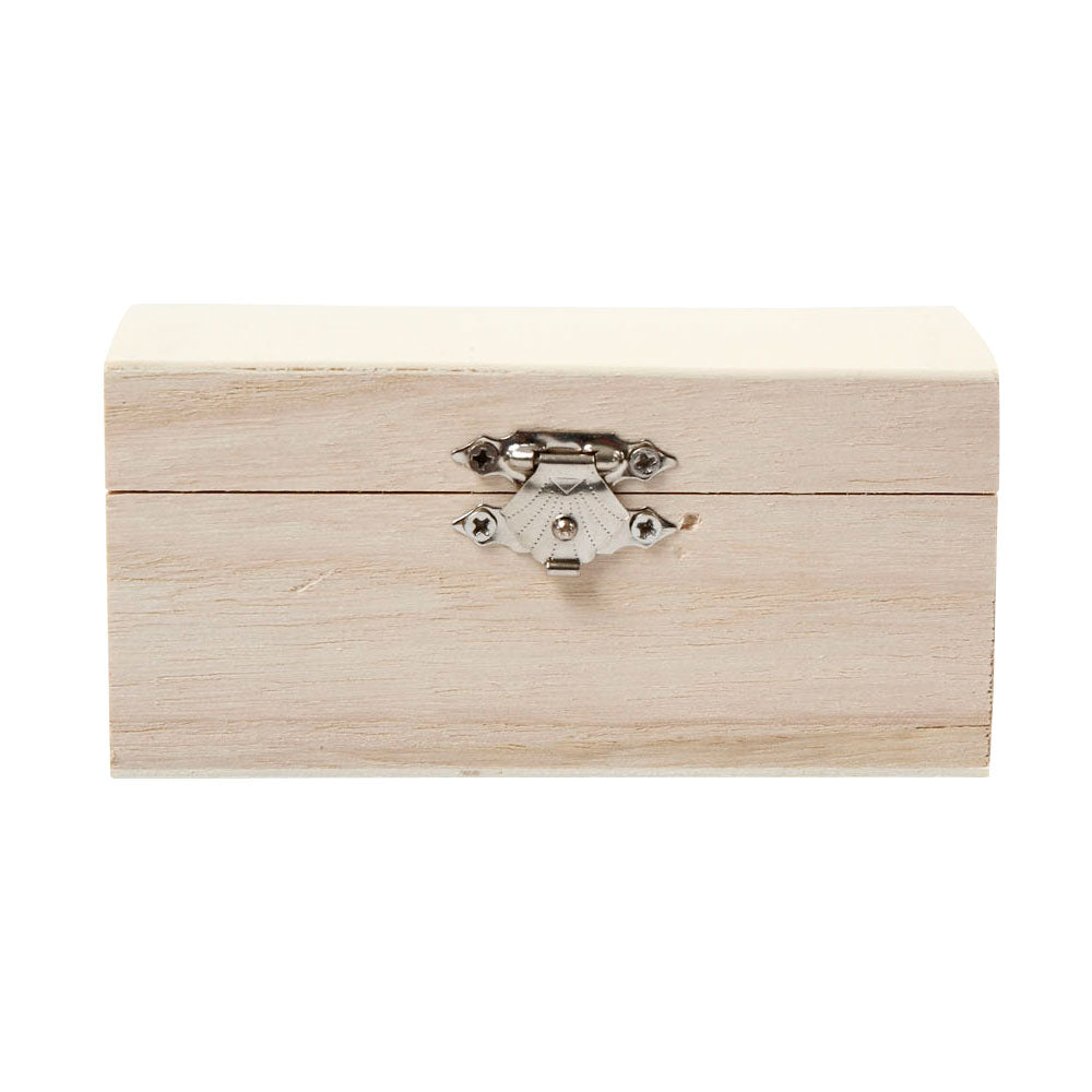 Cassa del tesoro in legno piccolo