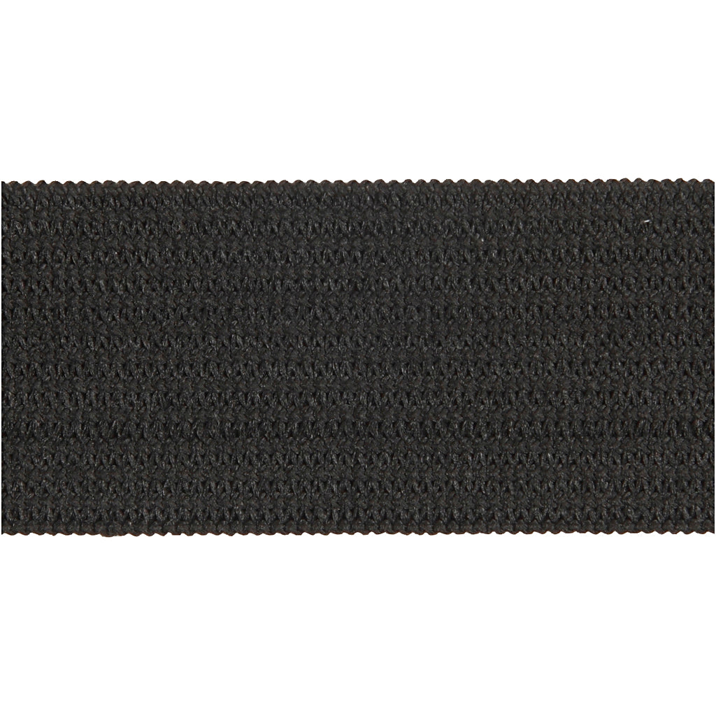 Elastic thickness 20mm black, 25m