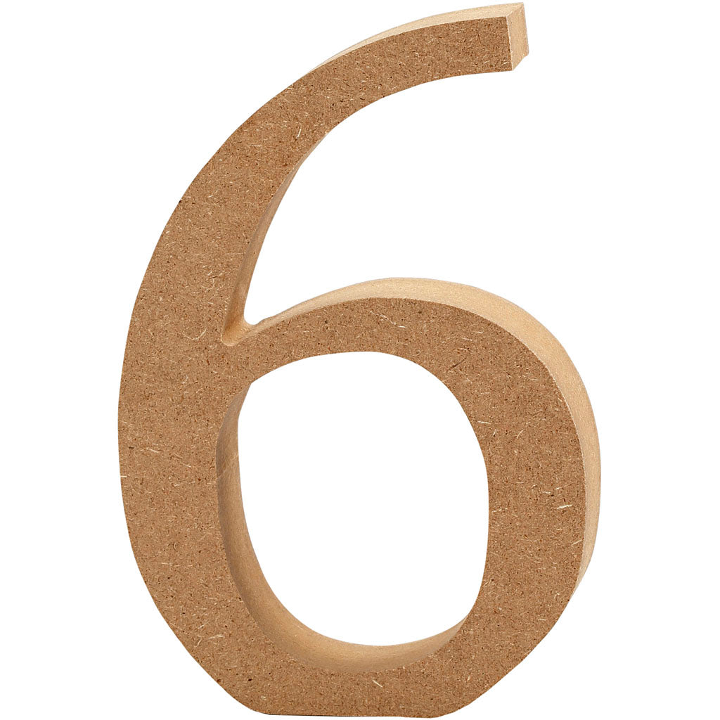 Creativ Company number 6 MDF 13cm, 1st.