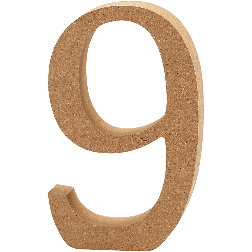 Creativ Company number 9 MDF 13cm, 1st.