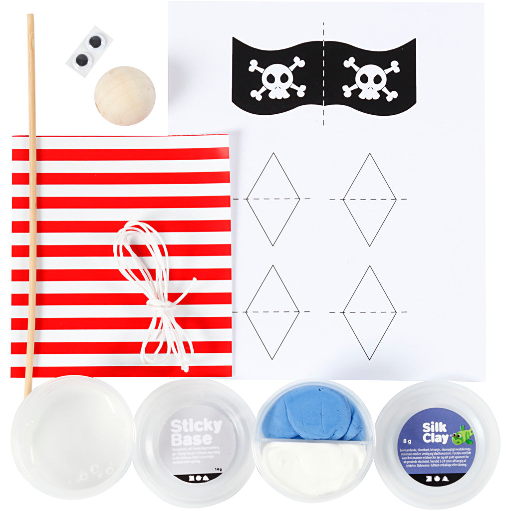 Creativ Firma Mini kreativ Kit Egg Box Pirat Boot