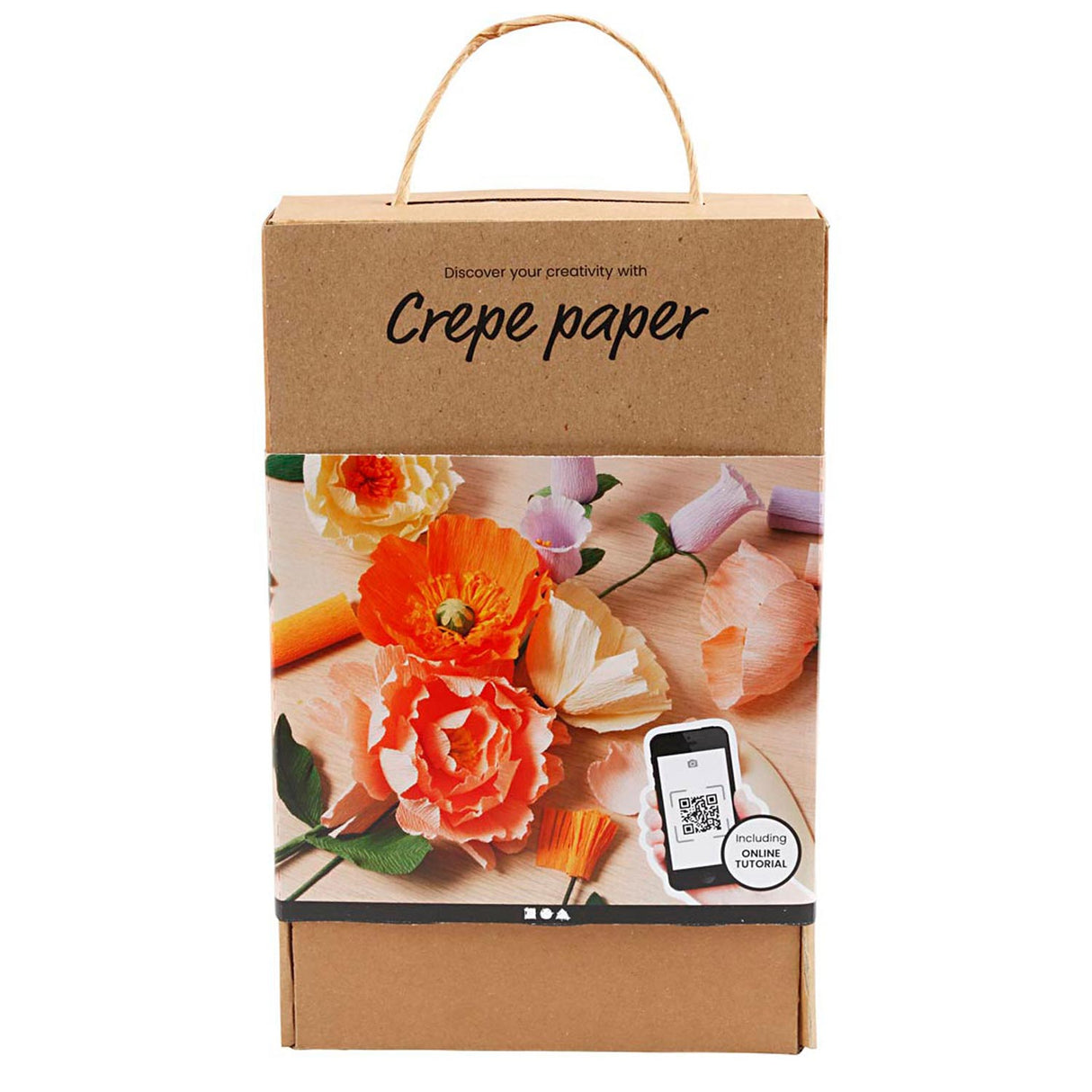 Crêpepapier Bloemen Maken Kit