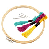 Broderie Frame Holz, 20 cm