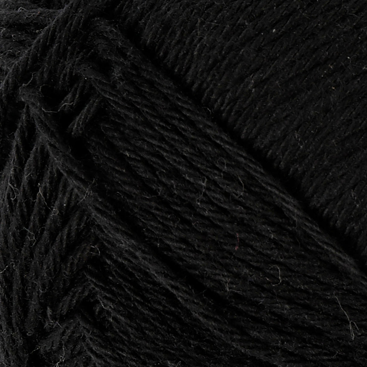 Cotton yarn, black, 50gr, 170m