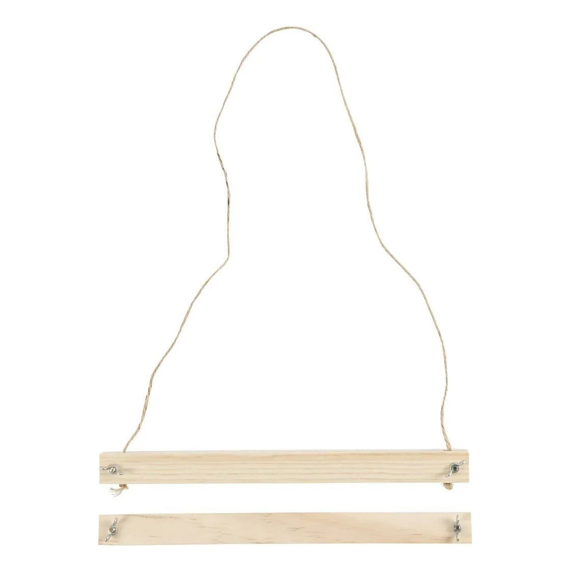 Wooden poster pendant for A4 format.