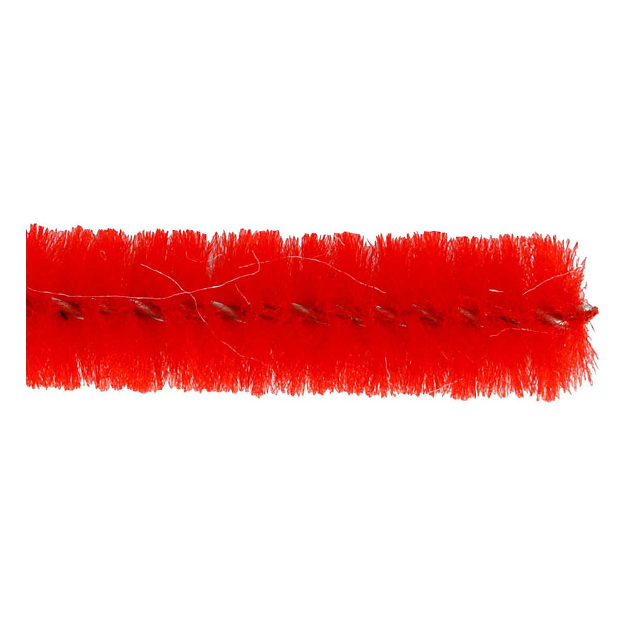 Chenille red 30 cm, 50th.