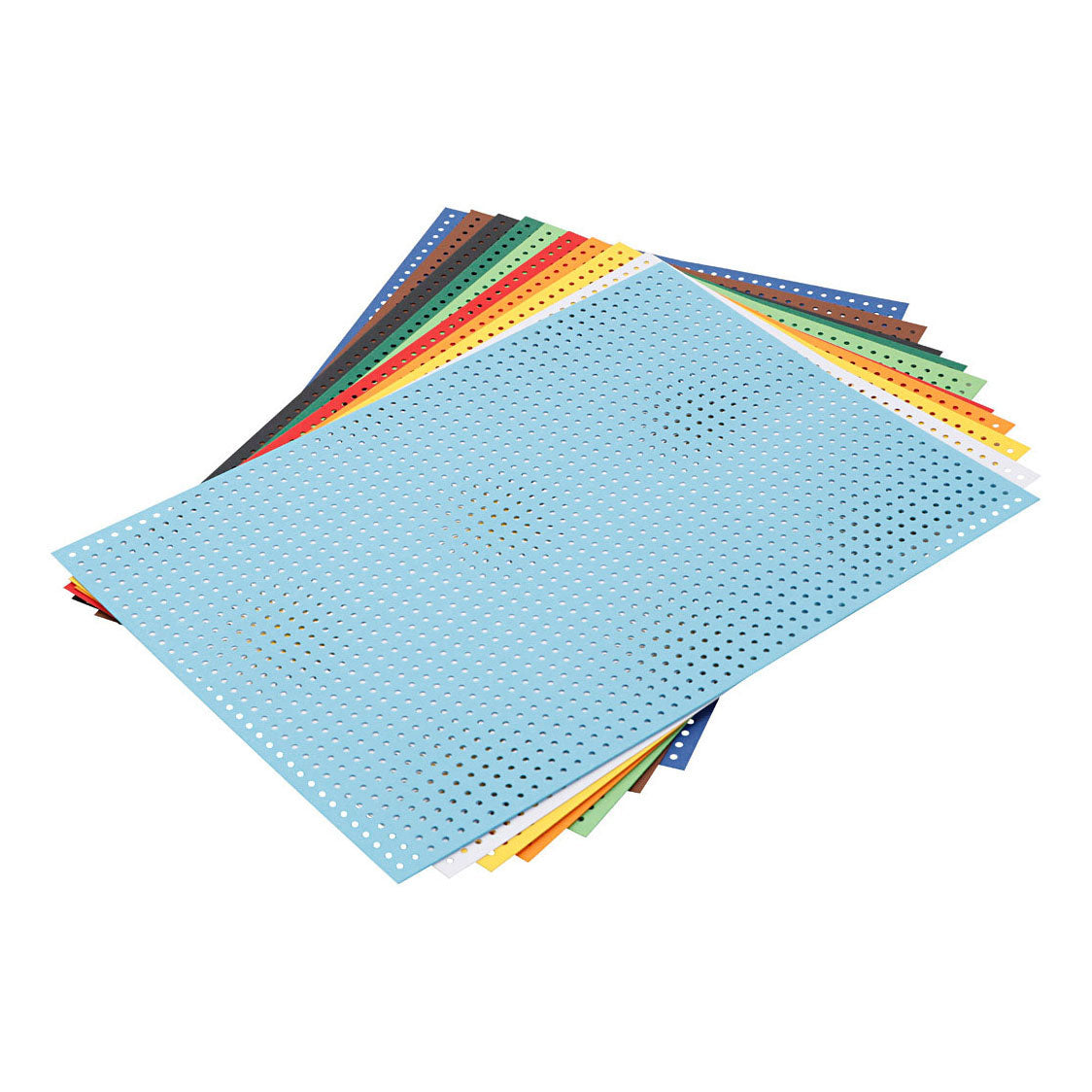 Creativ Company Cross stitches Cardboard colors, 10 sheets