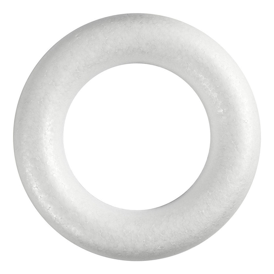 Creativ Company Styropor Rings with flat back, 30 cm