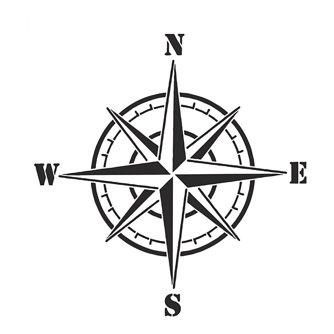 Creativ Company Flexible Template Compass A4