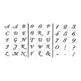 Creativ Company Letters and Numbers Template