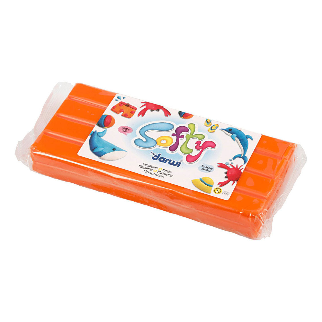 Creativ Company Softy Mounting Clay Orange