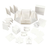 Creativ company explosion box geschenkdoos off-white set