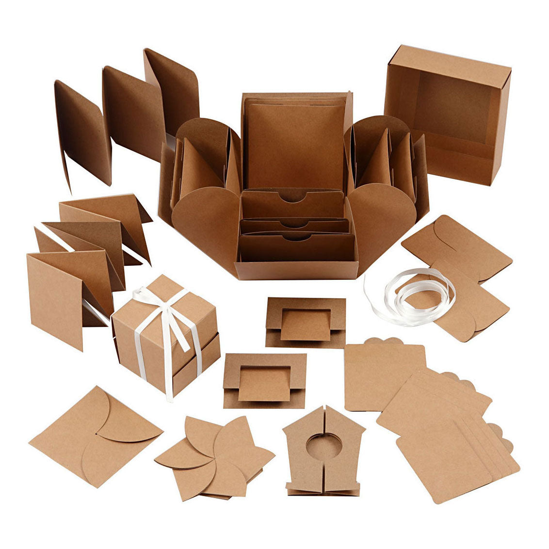 Creativ Company Box Box Box Box Naturel Set