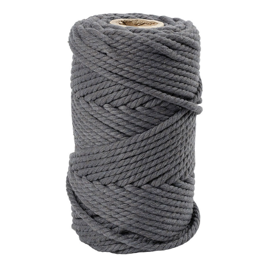 Creativ Company Macrame Cord Grey, 55m