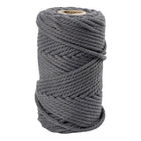 Creativ Company Macrame Cord Grey, 55m