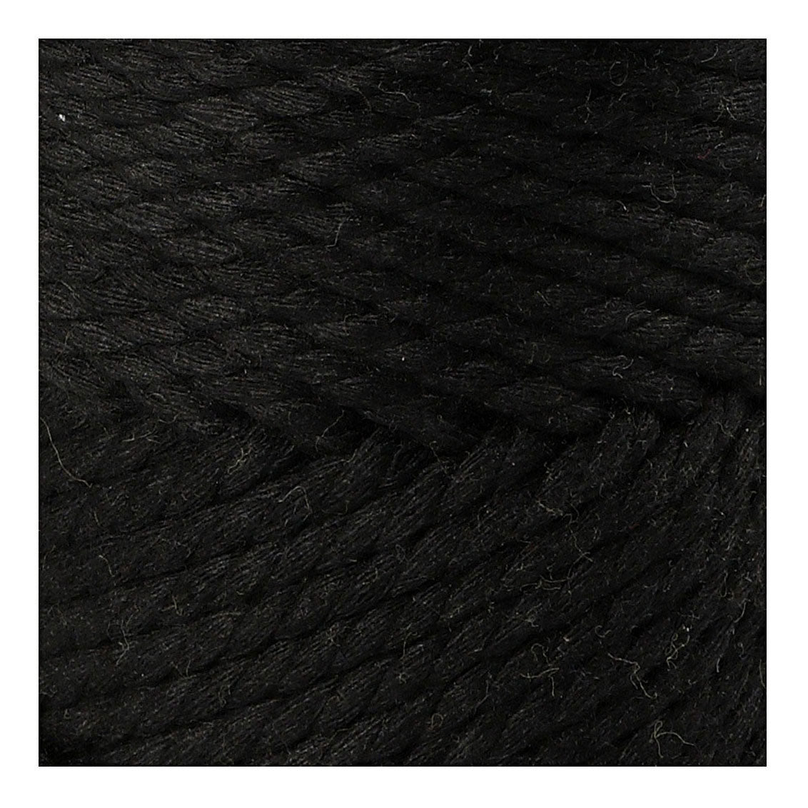 Creativ Company MacRame Cord Black, 55m