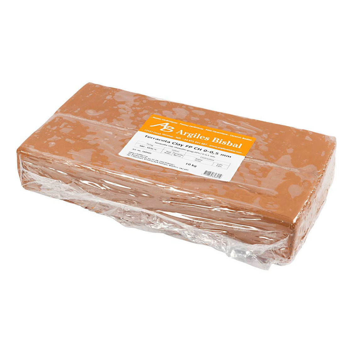 Creativ Company Red Clay avec Chamotte, 10 kg
