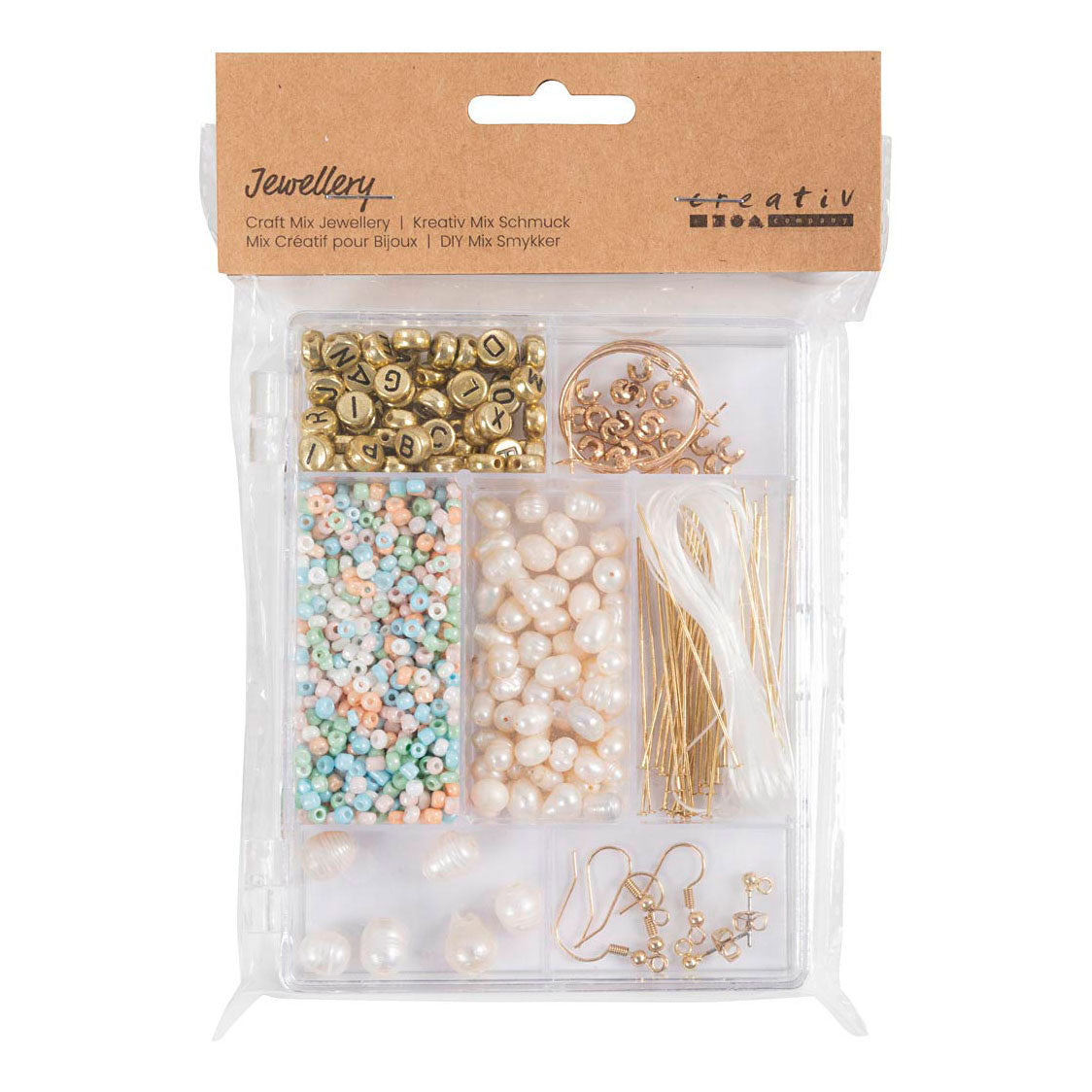 Creativ company creatieve box sieraden zoetwaterparels