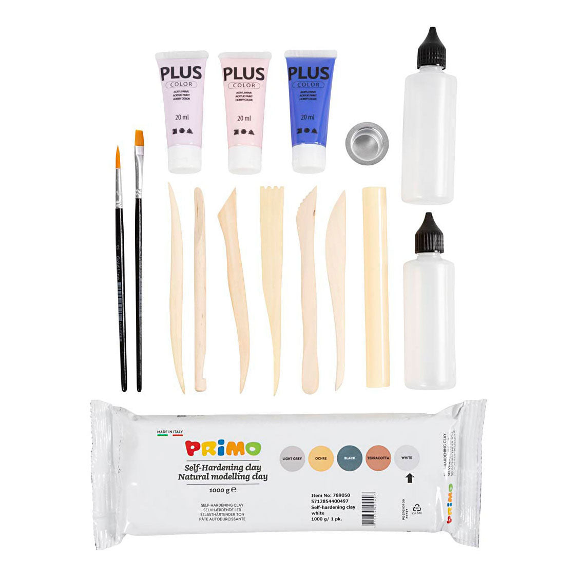 Creativ Company HobbySet modeling pots and vases