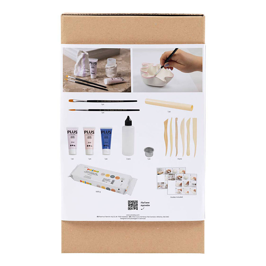 Creativ Company HobbySet modeling pots and vases