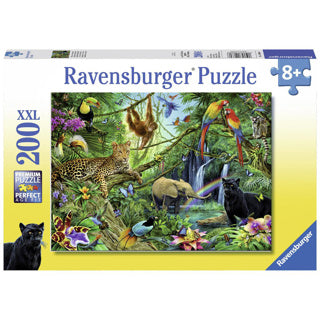Ravensburger Puzzle Animals in the Jungle 200 pieces XXL