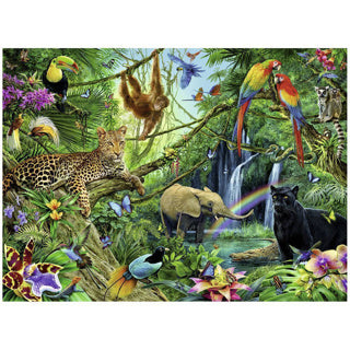 Ravensburger Puzzle Animals in the Jungle 200 pieces XXL