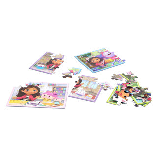 Clementoni 4in1 Puzzle Gabbys dukkehus