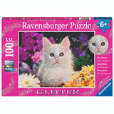 Ravensburger jigsaw puzzle XXL beautiful kitten, 100th.