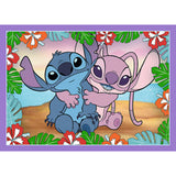 TREFL Disney Stitch 4in1 Puzzle 35-70 stykker
