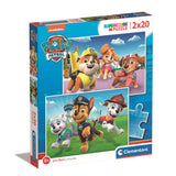 Clementi Jigsaw Puzzle Paw Patrol, 2x20st.