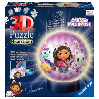 RAVENSBURGER PUZZZO 3D con casa delle bambole di Gabby leggera