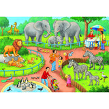Ravensburger - Puzzle a day in the zoo 2x24 pieces