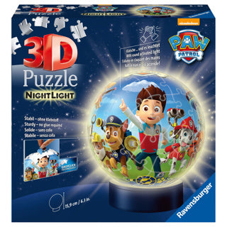 Ravensburger puzzle 3d con pattuglia leggera