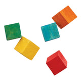 Colorations - Cubes en bois colorés, 196st.