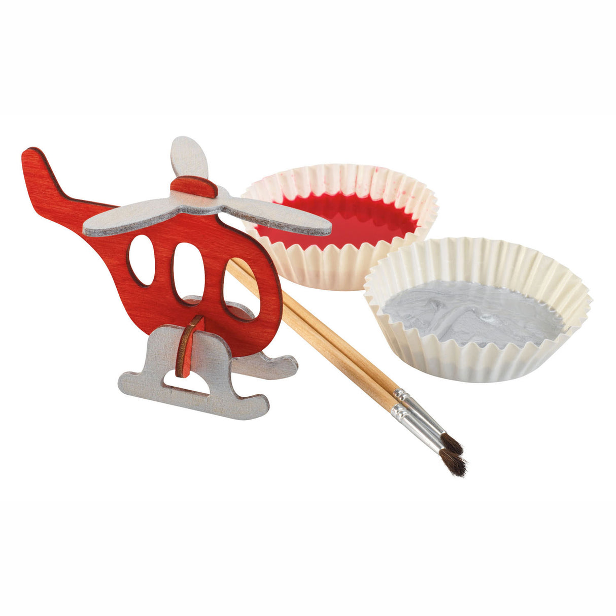 Construction Package Houten 3D vozidla, sada 4