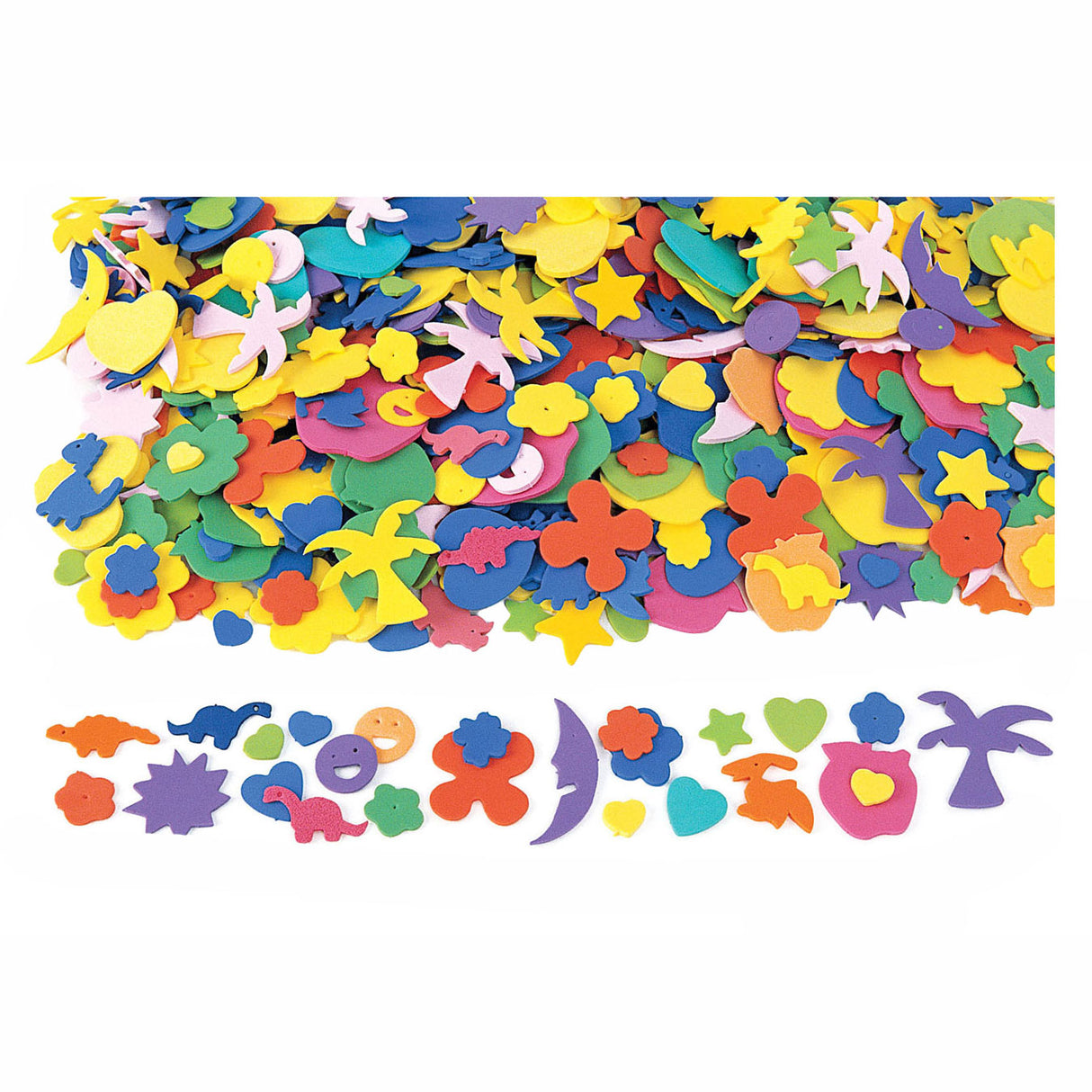 Colorations - Fun foam figures, 1000st.