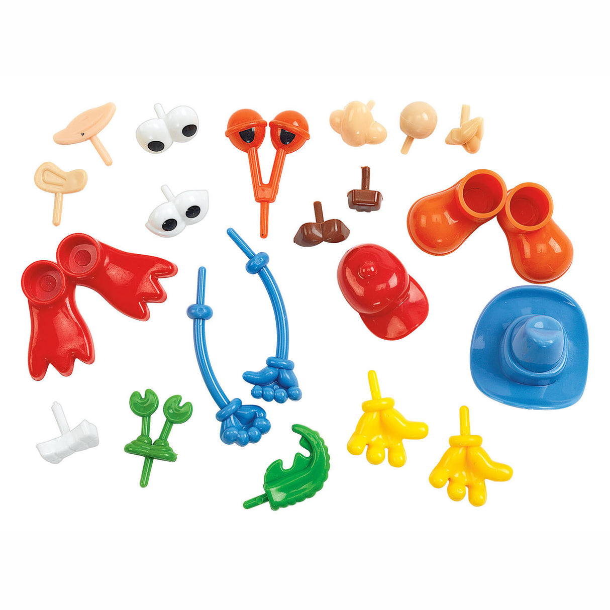 Colorations - Creative creatures Clay accessories, 130dlg.