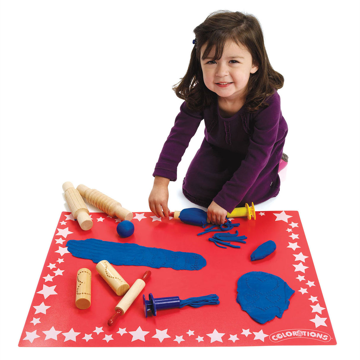 Colorations - Keep it Clean Placemat, set of 6